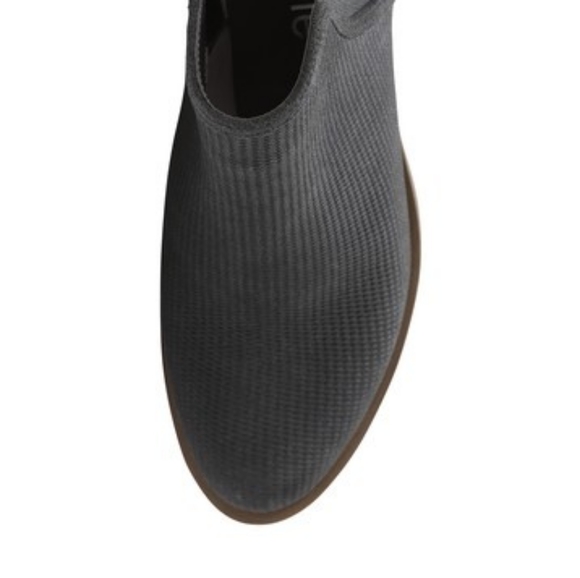 Gray Suede Booties - Picture 6 of 7